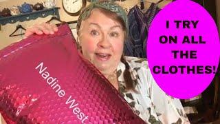 PLUS SIZE FASHIONS UNBOXING AND TRY ON, SEPT NADINE WEST!