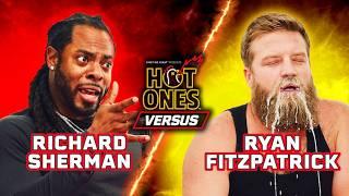 Richard Sherman vs. Ryan Fitzpatrick | Hot Ones Versus