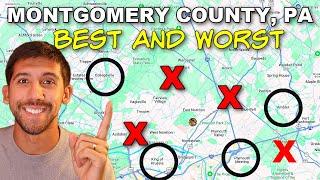 BEST and WORST Of The Towns In Montgomery County, PA