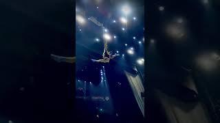 How Duo Straps training looks on stage  | Cirque du Soleil #shorts