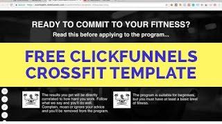 ClickFunnels CrossFit Funnel Template - Free & Converts Well!