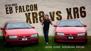 Retro Rides Presents EB Falcon XR8s VS XR6s