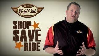 J&P Cycles Gold Club Member Benefits