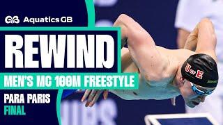 ️ "A BIG points total!" | Men's 100m Freestyle Para Paris Final | Aquatics GB Swimming Champs 2024