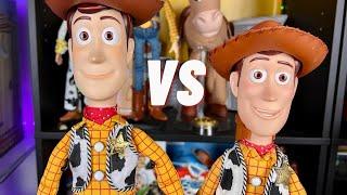 Movie Accurate Woody VS Thinkway Toys Toy Story Collection Woody