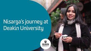 Nisarga’s journey at Deakin University