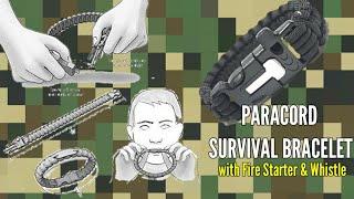 Paracord Survival Bracelet (Unboxing & Giveaway)!