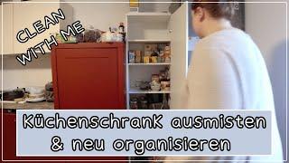 ENDLICH mehr Ordnung l Küchenschrank Ausmisten & Neu Organisieren! l Aufräum Motivation l Big Mary