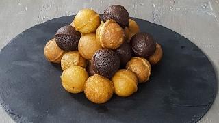 Sour cream, Gingerbread, and Chocolate Baked Timbit Mimic Recipe | Alex and Felix Recipes