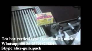 Tea box vertical type l type sealing machine,L Bar Sealer Heat Shrink Wrapping Machine