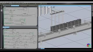 Omron sysmac studio 3D simulation. UIS