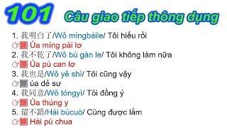 101 Câu giao tiếp tiếng Trung thông dụng