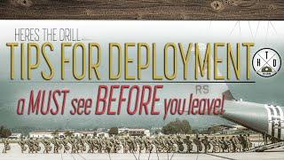 Here's The Drill - Tips for Deployment