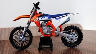 Dirt Bike Finger | Unboxing KTM 450 SX-F Motocross Diecast | NewRay Diecast | Miniatur Motor Trail