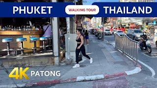 WALKING PATONG PHUKET THAILAND  4k Thailand travel 2023