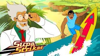 SURF'S UP For The STRIKERS! | Supa Strikas  | Action Cartoons For Kids