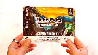 Delicioats | Overnight Oats |Cherry Chocolate | Freeze Dried Backpacking Ration