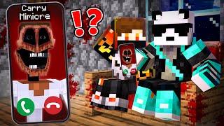 I Got Call From Scary DASH and CARRY MIMICER in Minecraft!