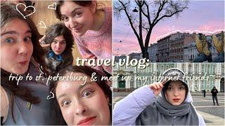 travel vlog: trip to St. Petersburg, meet up my internet friends & HSE uni open day