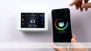 VINE WIFI Home Thermostat TJ-919E Installation, WIFI Connect Instruction.