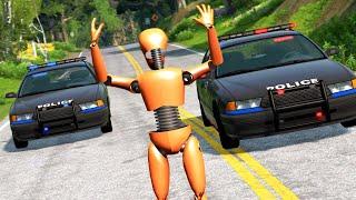 Police Fugitive Squad Takedowns 2 | BeamNG.drive