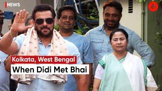 When ‘Bhai’ Salman Khan Visited Bengal CM Mamata Didi In Kolkata