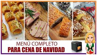 MENÚ Completo CENA ESPECIAL de NOCHEBUENA  Recetas Fáciles y Deliciosas  en BlitzHome BH-AO1 