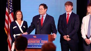 Rep. Mike Flood's victory speech