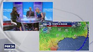 Checking Houston rodeo, Texas weather with a special guest! | Forecasting with Friends