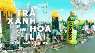 BONCHA TRÀ XANH HOA LÀI (ÍT NGỌT) - THANH MÁT TỰ NHIÊN, CHO NGÀY NHẸ VUI