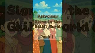 How your rising and moon signs will behave in the #Ghibli Universe#studioghibli  #astrologyposts