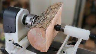 Wood Turning - Half a Log to Half a Bowl?