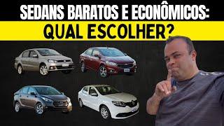 Sedans Baratos e Econômicos, Veja Qual Escolher