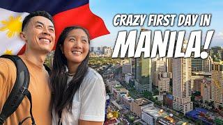 Crazy First Day in the Philippines  (Our First Impressions of Manila)