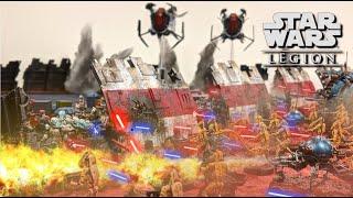 The LARGEST Star Wars Legion Battle Report on YouTube! 16,000 Points!