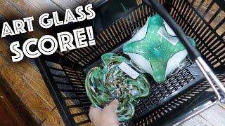 HUGE Art Glass SCORE! | Shop with ME for eBay | Reselling