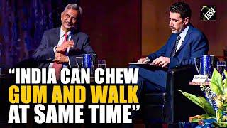 “India can chew gum & walk at same time…” EAM Jaishankar explains how India navigates different ties