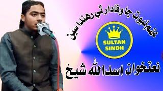 Khatimein Nabuwat Ja Wafa dar Thi Rahnda Se I NaatKhuwan Asadullah Shaikh I New Best Poem I SULTAN