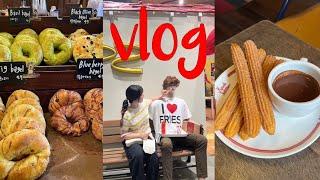 VLOG | 종일 압구정 로데오에서 놀기 미뉴트빠삐용 • 런던베이글뮤지엄 • 압구정 위글위글 • 압구정 팝업스토어 • 하우스도산 • 압구정 맛집 • PZ today