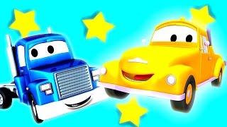 Carl der Super Truck, Tom der Abschleppwagen in Car City | Lastwagen Bau-Cartoon-Serie für Kinder