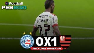 FLAMENGO JOGA MELHOR E FICA PERTO DA SEMIFINAL - EFOOTBAL GAMEPLAY PES 2021