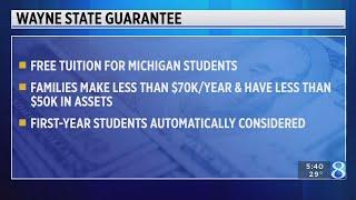 Wayne State in Detroit announces free tuition pledge program