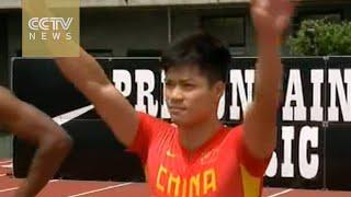 China’s Su Bingtian, first Asian-born to beat 100m 10-second barrier