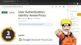 User Authentication: Identity-Aware Proxy | #qwiklabs | #GSP499