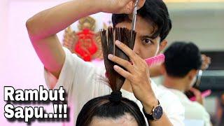 Botakin Cewek - Buat Burst Fade..?! Haircut Tutorial