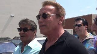 Arnold Schwarzenegger And Sylvester Stallone Say The Boxing Re-Match Should Be Them