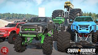 SnowRunner: Craziest Trucks IN THE GAME vs MEGA RAMP! (Which is BEST!?)