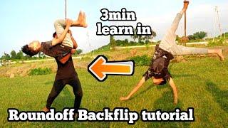 Roundoff Backflip tutorial | How to learn Roundof Backflip |Joseph Chavhan | rajkumar karki