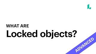 What are locked objects? [ Lucidpress Tutorial ]