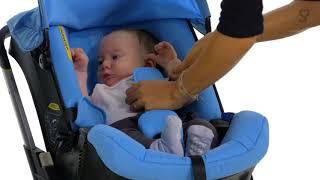 Doona Car Seat (How To Use) - Fastening the Harness